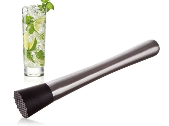 Γουδοχέρι Για Κοκτέιλ 78545606 9,5x26,4x3,4cm Inox Vacu Vin Ανοξείδωτο Ατσάλι