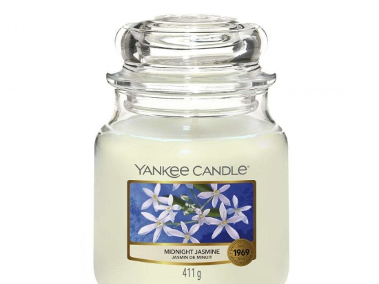 Κερί Αρωματικό Σε Βάζο Midnight Jasmine 1129551 Medium Ivory Yankee Candle Κερί