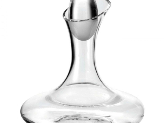 Καράφα Με Πώμα Cheers 066512L 1,3Lt Clear-Silver Leonardo Γυαλί