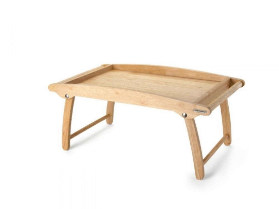 Δίσκος Κρεβατιού Wooden Rubberwood 03061000 61x35cm Natural Continenta Ξύλο