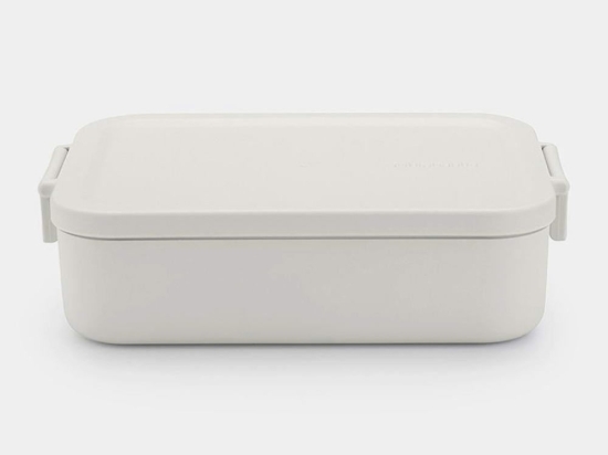 Δοχείο Φαγητού Make & Take 081.2025/68 20x13,5x5,5cm 1,1Lt Cream Brabantia Recycled