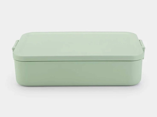 Δοχείο Φαγητού Με Χωρίσματα Make & Take Bento 081.2035/27 25,5x16,7x6,2cm 2Lt Mint Brabantia Recycled