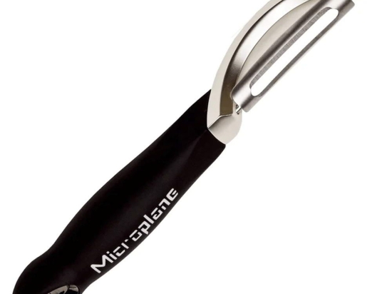 Αποφλοιωτής Professional 48091E 18,5x3cm Black Microplane Ανοξείδωτο Ατσάλι