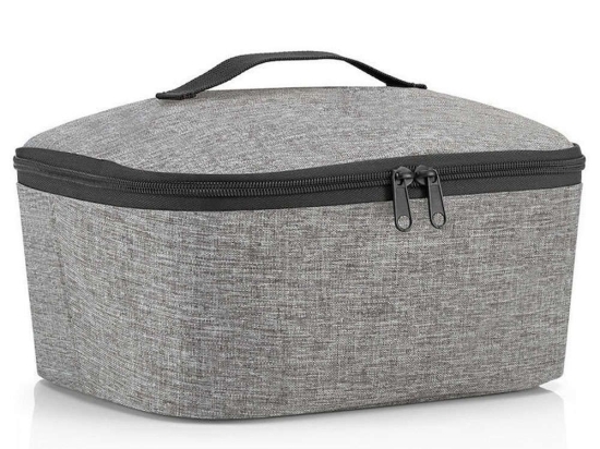 Ισοθερμικό Τσαντάκι Twist Coolerbag M Pocket LF7052 28x12x22,5cm 4,5lt Grey Reisenthel Πολυέστερ