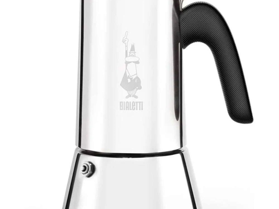 Καφετιέρα Venus Elegance 209.990007252/CN 85ml Inox-Black Bialetti Ανοξείδωτο Ατσάλι