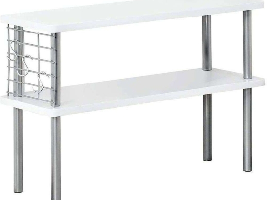 Βάση Οργάνωσης Κουζίνας 27821 55x38x20cm White-Silver Kesper Μέταλλο