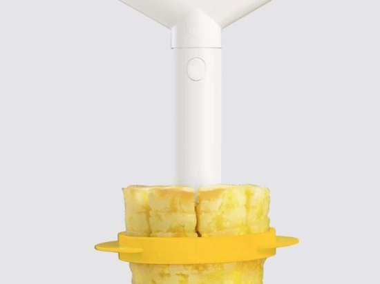 Κόπτης-Καθαριστής Ανανά 4863260 White-Yellow Vacu Vin Πλαστικό