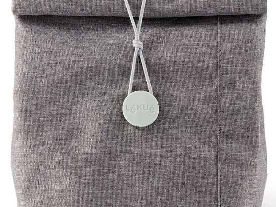 Ισοθερμική Τσάντα Αδιάβροχη To Go Organic 0301072V19U150 19x25cm 4lt Grey Lékué Recycled