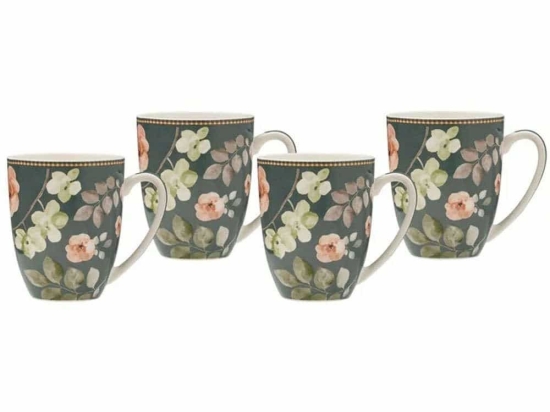 Κούπες Coupe Arcadia (Σετ 4Τμχ) YD0039 420ml Multi-Green Maxwell&Williams Πορσελάνη