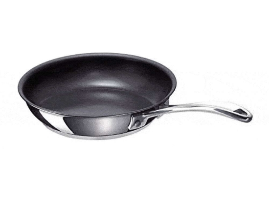 Τηγάνι Αντικολλητικό Chef 12068304 Φ20cm Inox Beka 20cm Ανοξείδωτο Ατσάλι