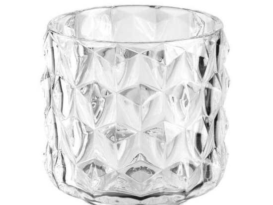 Κηροπήγιο Ρεσώ Poesia 076432L 10cm Clear Leonardo Γυαλί