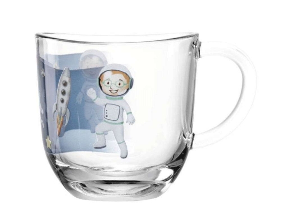 Κούπα Space Avventura 044415L 280ml Multi Leonardo Γυαλί