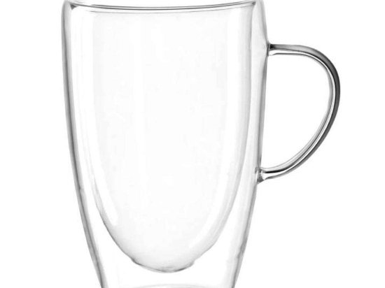Κούπα Με Διπλά Τοιχώματα Duo 053063L 400ml Clear Leonardo Γυαλί