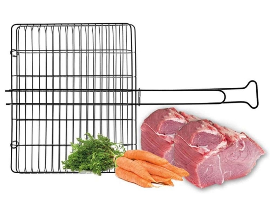 Σχάρα Ψησίματος 87.33.55.40 40x33x3cm Cook-Shop Ανοξείδωτο Ατσάλι