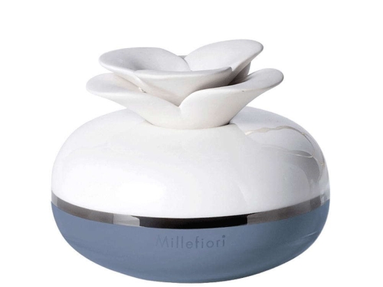 Αρωματικό Diffuser Air design Λουλούδι 1BFLB Light Blue-White Millefiori Πορσελάνη