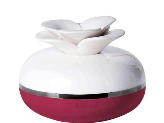 Αρωματικό Diffuser Air design Λουλούδι 1BFRD Red-White Millefiori Πορσελάνη