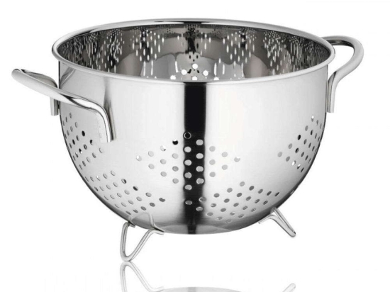 Σουρωτήρι Athos 11981 Φ24x15,5cm Inox Kela Ανοξείδωτο Ατσάλι