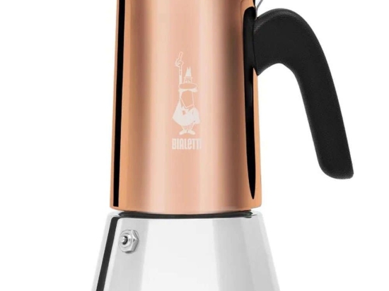Καφετιέρα Espresso Venus 209.990007285 6Cups Copper Bialetti Ανοξείδωτο Ατσάλι