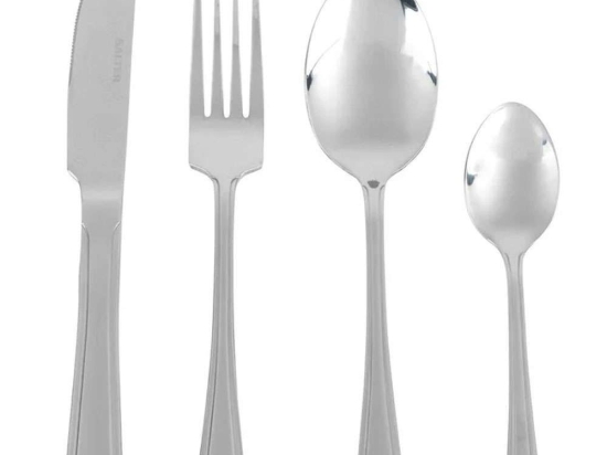 Μαχαιροπίρουνα Buxton (Σετ 16Τμχ) BW028444EU7 Inox Salter Ανοξείδωτο Ατσάλι