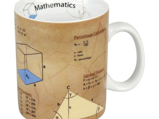 Κούπα Mathematics Knowledge 1113302063 490ml Multi Könitz Πορσελάνη