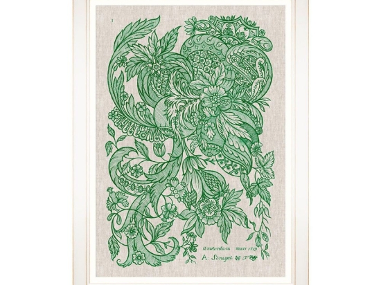 Κάδρο Dutch Embroidery I FA13164 50X70 MindTheGap Κάθετοι Ξύλο