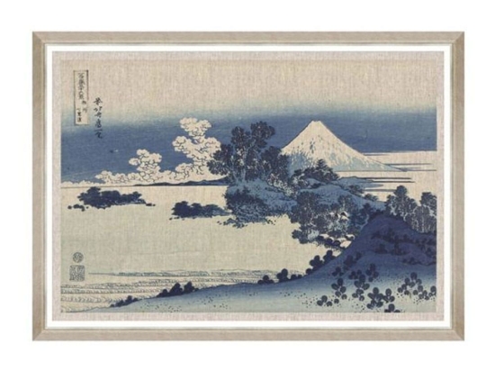 Κάδρο Shichiri Ga Hama By Hokusai FA13134 100X70 MindTheGap Οριζόντιοι Ξύλο