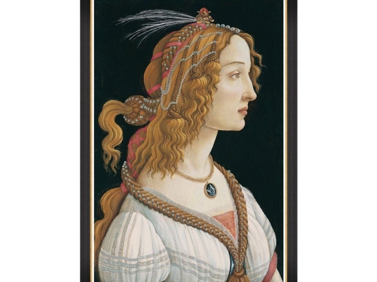 Κάδρο The Nympy By Sandro Botticelli FA13148 50x100cm MindTheGap Κάθετοι Ξύλο