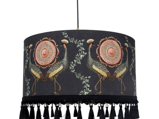 Φωτιστικό Οροφής Garden Birds CL50248 55X30Cm MindTheGap Μέταλλο,Ύφασμα