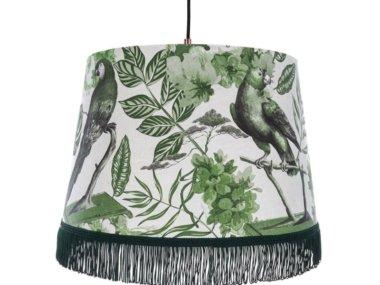 Φωτιστικό Οροφής La Voliere Green CL50295 25X35X25Cm MindTheGap Μέταλλο,Ύφασμα