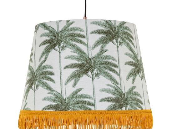 Φωτιστικό Οροφής Ornamental Palms CL50306 35X45X30Cm MindTheGap Μέταλλο,Ύφασμα