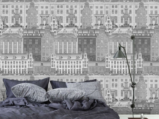 Ταπετσαρία Amsterdam Neutral WP20209 Black-White MindTheGap 52x300cm