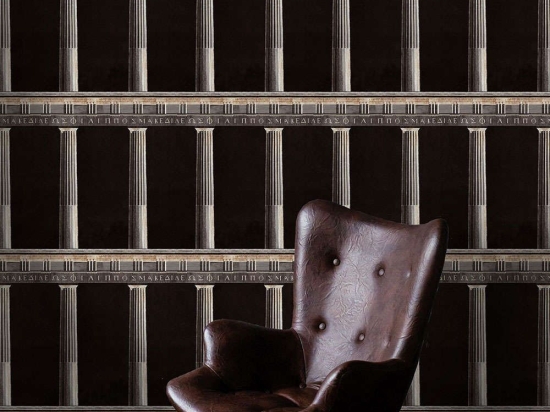 Ταπετσαρία Athena Anthracite WP20212 Brown-Taupe-Anthracite MindTheGap 52x300cm