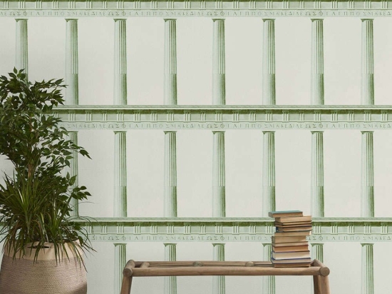 Ταπετσαρία Athena Moss WP20214 Green-Taupe MindTheGap 52x300cm