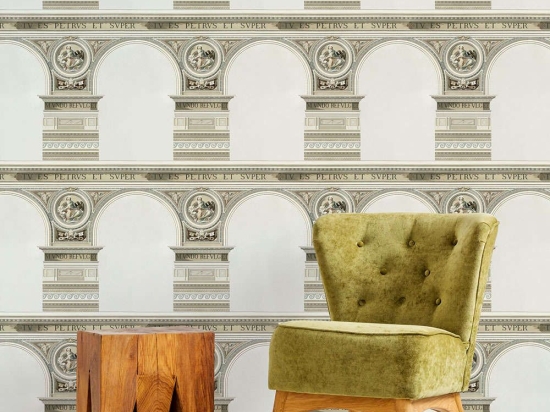 Ταπετσαρία Basilique WP20220 Brown-Taupe-Grey MindTheGap 52x300cm