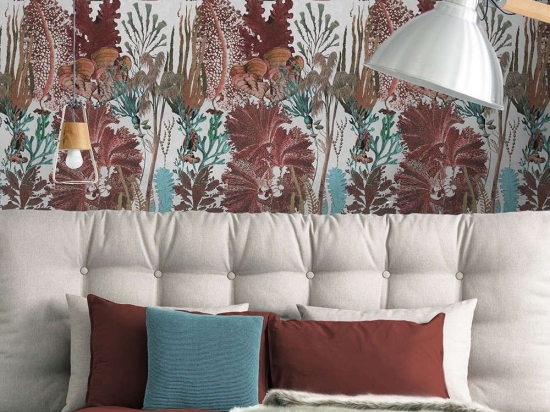 Ταπετσαρία Coral Reef WP20299 Red-White-Blue MindTheGap 52x300cm