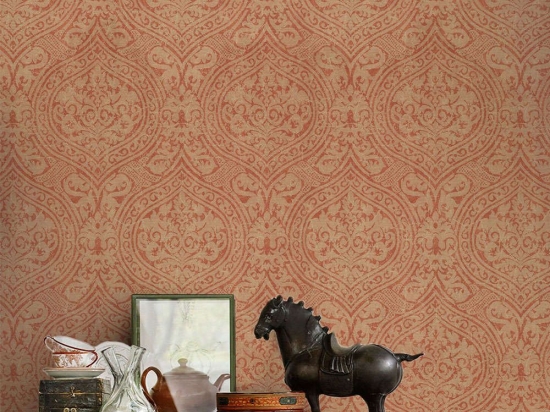 Ταπετσαρία Damask WP20095 Brown-Sepia-Orange MindTheGap 52x300cm