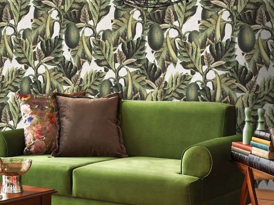 Ταπετσαρία Exotic Fruit I WP20097 Green-Yellow MindTheGap 52x300cm