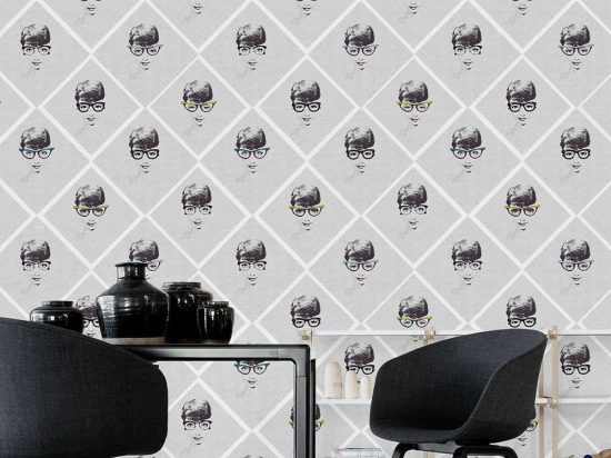 Ταπετσαρία Female Illusion WP20079 Black-White MindTheGap 52x300cm