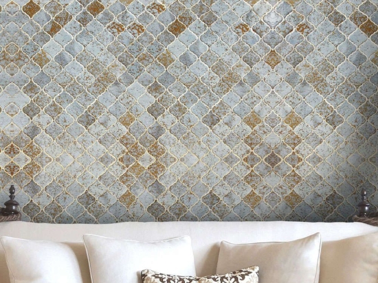 Ταπετσαρία Morocco Tiles WP20262 Brown-Taupe-Grey MindTheGap 52x300cm