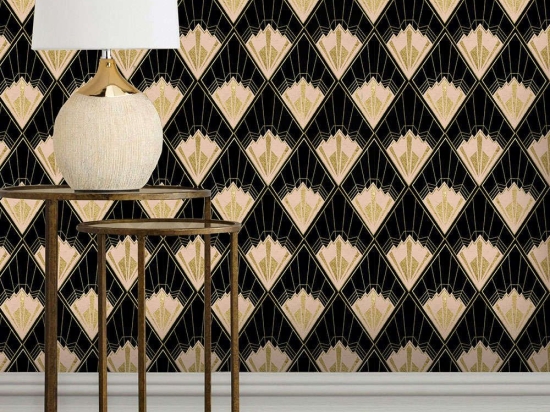 Ταπετσαρία Revival WP20231 Gold-Black MindTheGap 52x300cm