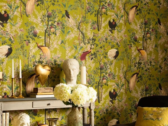 Ταπετσαρία Royal Garden Green WP20465 Green-Taupe-Red-Brown MindTheGap 52x300cm