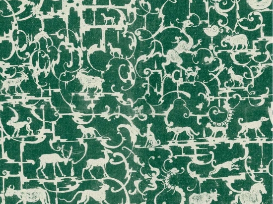 Ταπετσαρία Royal Hunting Racing Green WP20468 Green-White MindTheGap 52x300cm