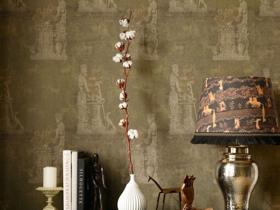 Ταπετσαρία Sculptural Moss WP20475 Taupe MindTheGap 52x300cm