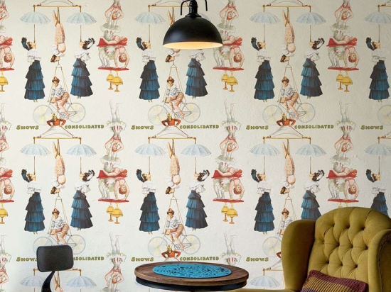 Ταπετσαρία The Great Show WP20002 Blue-Red MindTheGap 52x300cm