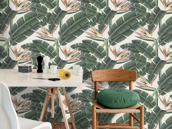Ταπετσαρία Tropical Bloom WP20096 Green MindTheGap 52x300cm