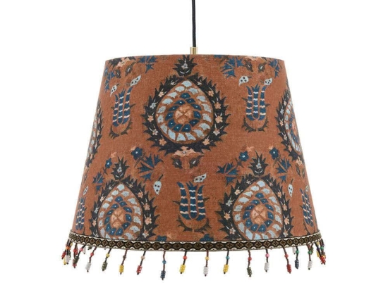 Φωτιστικό Οροφής Flourish Sienna CL50372 ø25xø35xH25 Orange-Multi MindTheGap Μέταλλο,Ύφασμα