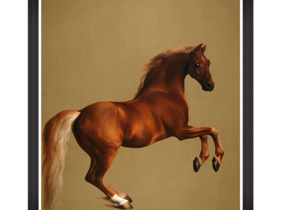 Κάδρο Whistlejacket By Stubb FA13271 100x120cm Brown MindTheGap Κάθετοι Ξύλο