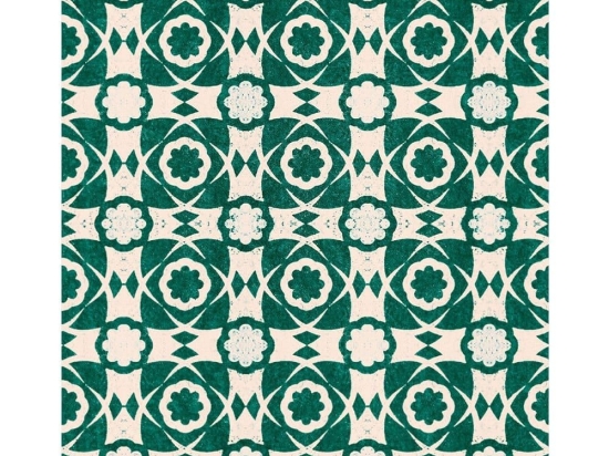 Ταπετσαρία Aegean Tiles Wp30050 52X1000Cm White-Green Mindthegap 52x1000cm
