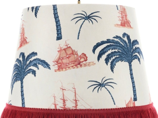 Φωτιστικό Οροφής Aegean Cl50440 Ø45Xø55Xh35 E27 White-Red-Blue Mindthegap Μέταλλο,Ύφασμα