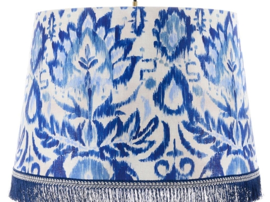 Φωτιστικό Οροφής Ionian Cl50392 Ø25Xø35Xh25 E27 White-Blue Mindthegap Μέταλλο,Ύφασμα